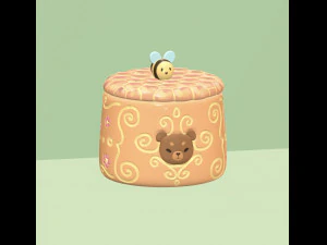 Portagioie a nido d'ape Modello di stampa 3D