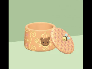 Honeycomb jewerlybox 3D Print Model
