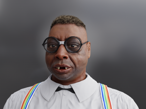 Beetlejuice 3D Likeness Model - Animation with sound 3D-Modell