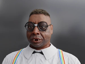 Beetlejuice 3D Likeness Model - Animation with sound 3D Model