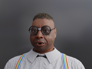 Beetlejuice 3D Likeness Model - Animation with sound 3D-Modell