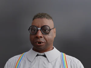 Beetlejuice 3D Likeness Model - Animation with sound 3D Model