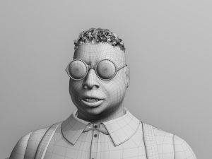 Beetlejuice 3D Likeness Model - Animation with sound 3D-Modell