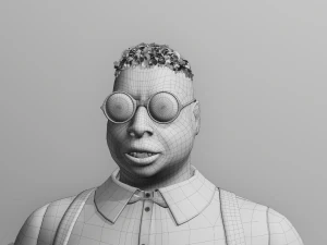 Beetlejuice 3D Likeness Model - Animation with sound 3D Model