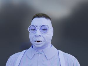 Beetlejuice 3D Likeness Model - Animation with sound 3D-Modell