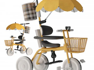 3 Wheels for Ages 18 Months And Up 3D Model