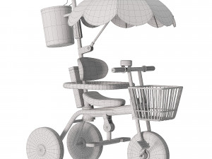 3 Wheels for Ages 18 Months And Up 3D मॉडल
