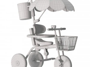 3 Wheels for Ages 18 Months And Up 3D Model