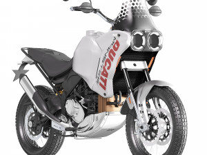 Ducati Desertx 3D Модель