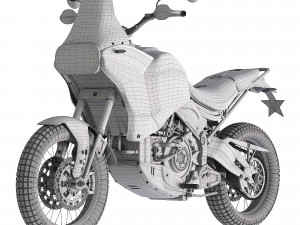 Ducati Desertx 3Dモデル