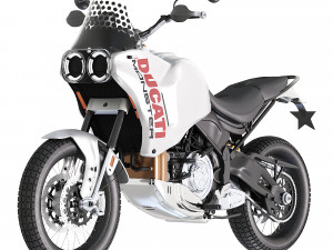 Ducati Desertx 3Dモデル
