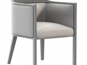 BOSTON Small armchair By Tirolo 3D Model