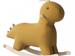 Kids Concept Rocking Chair Dinosaur Modelo 3D