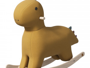 Kids Concept Rocking Chair Dinosaur 3D 모델