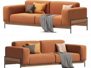 BOWIE Sofa By Wewood 3D Model
