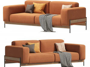BOWIE Sofa By Wewood 3D Model