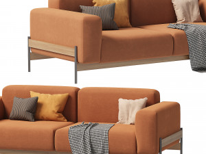 BOWIE Sofa By Wewood 3D Model