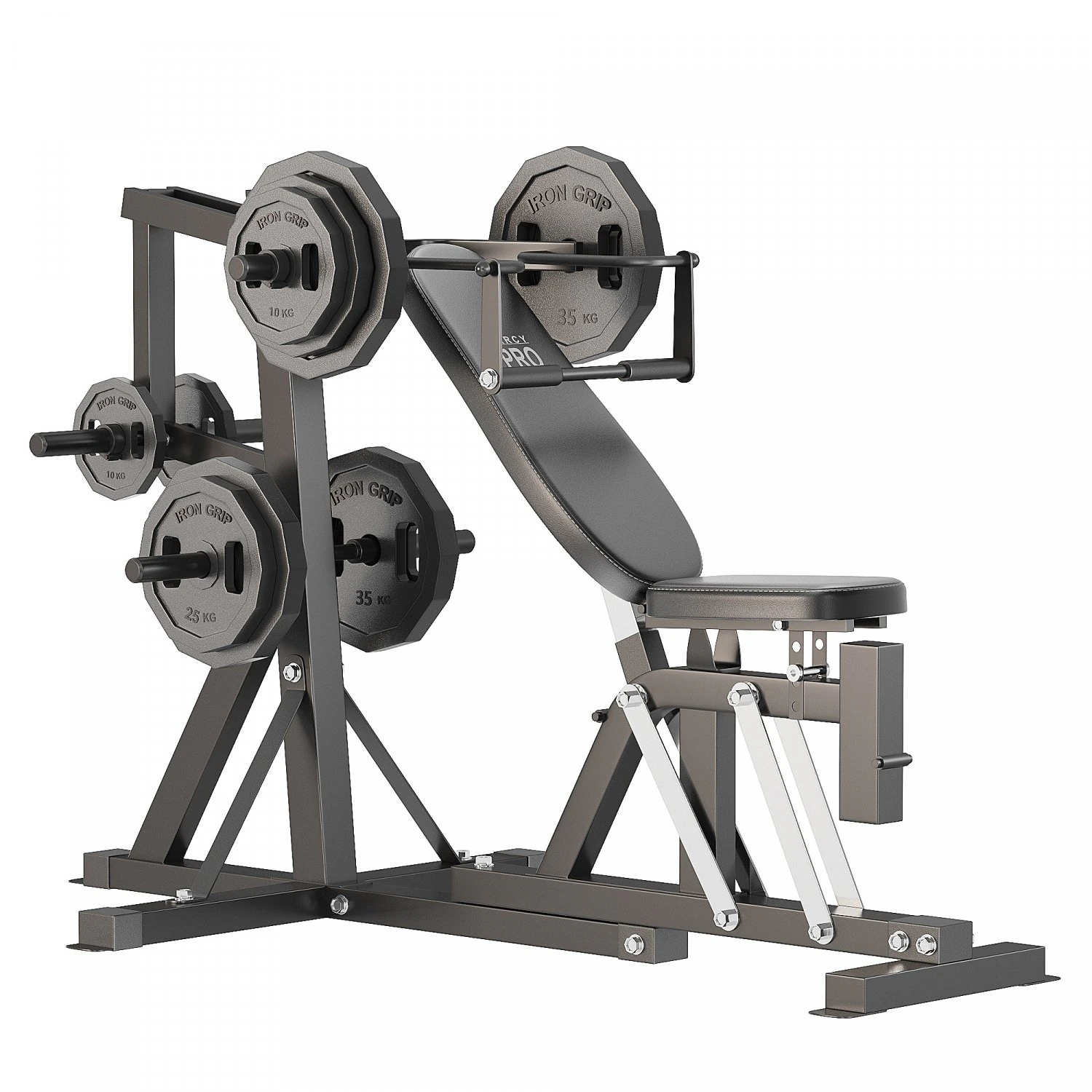 Olympic Leverage Home Gym 3D Model .c4d .max .obj .3ds .fbx .stl .blend