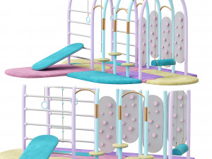 BUBBLE GUM GYM 3D Model