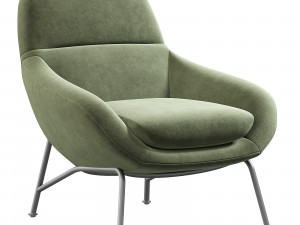Fillmore Mid Century Chair 3Dモデル