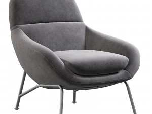 Fillmore Mid Century Chair 3D Model