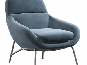 Fillmore Mid Century Chair 3D Model