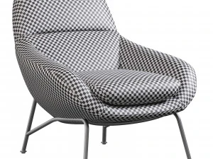 Fillmore Mid Century Chair 3D Model