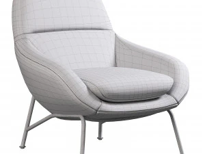Fillmore Mid Century Chair 3D Model