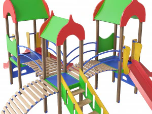 Childrens playground 3D Model