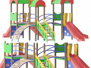 Childrens playground 3D Model