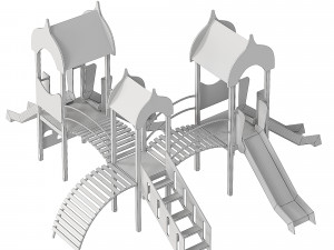 Childrens playground 3D 模型