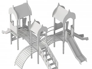 Childrens playground 3D Model