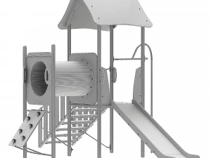 Детская площадка 03 3D Модель