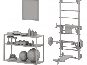 Wall bars Record Modelo 3D