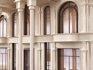 Two story modern house 4 3Dモデル