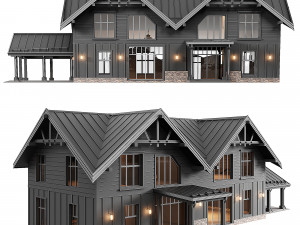 A house in harmony with nature 11 3D 模型