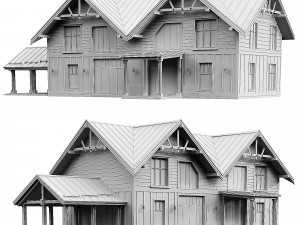 A house in harmony with nature 11 3D 模型