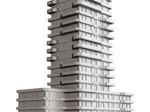Multi storey modern house 10 3D 모델