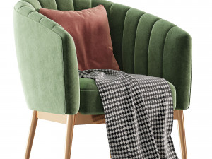 Colla Accent Chair 3D Model