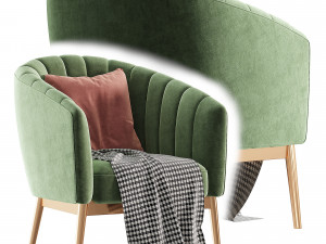 Colla Accent Chair 3D Model