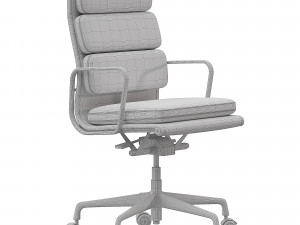 Eames Soft Pad Chairs 3D मॉडल