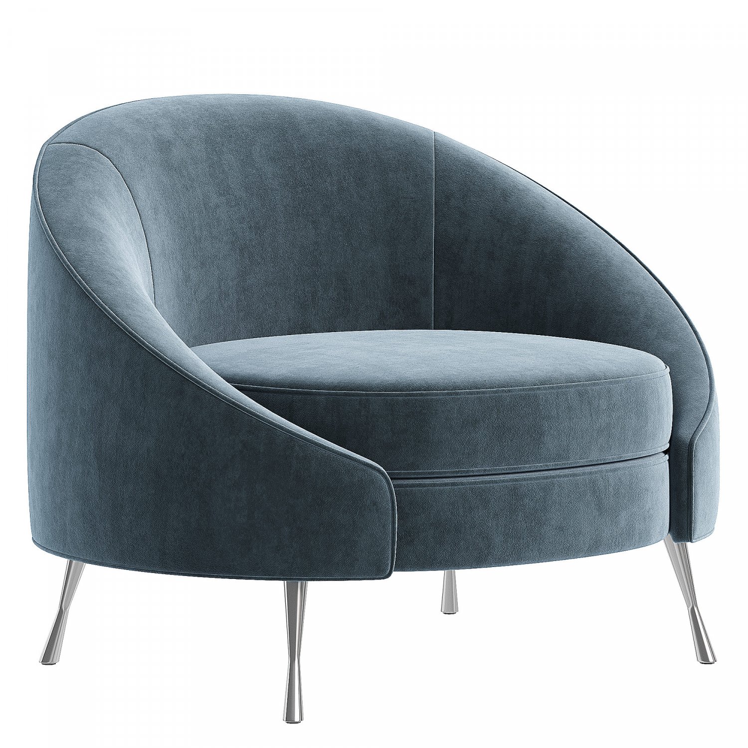 Velour tub deals chair