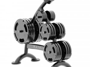 Magnum Olympic Weight Tree 3D Model