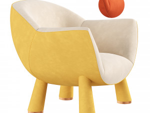 Lucy armchair 3D Model