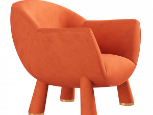 Lucy armchair Modelo 3D