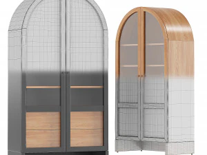 Mason Storage Cabinet 3D Model