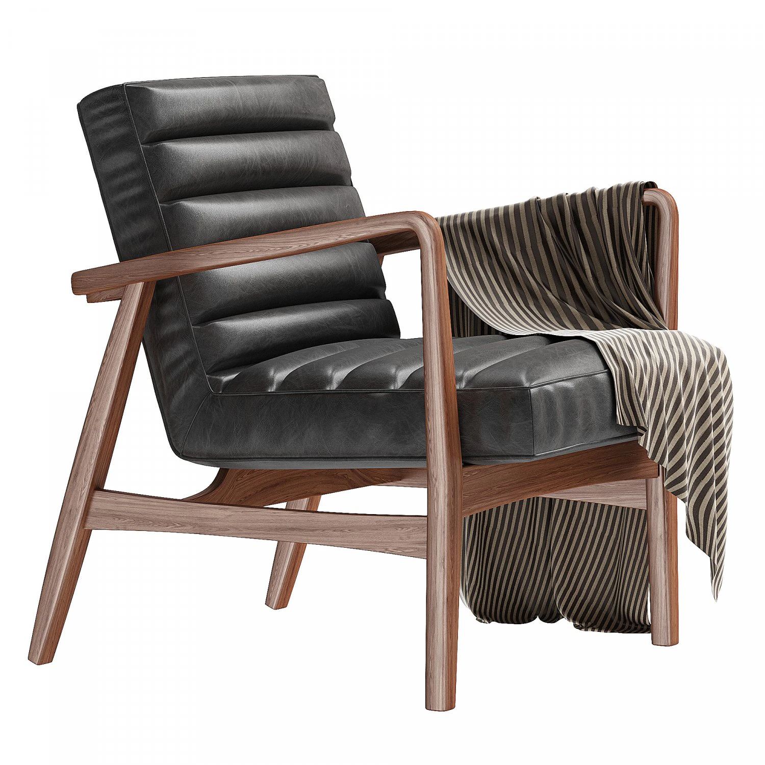 SCOTT ARMCHAIR 3D Model .c4d .max .obj .3ds .fbx .stl .blend