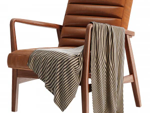 SCOTT ARMCHAIR 3D Model