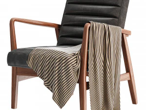 SCOTT ARMCHAIR 3D Model