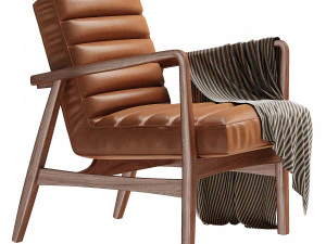 SCOTT ARMCHAIR 3D Model